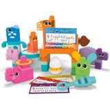 Fisher-Price MEGA BLOKS Musikspaß Bauernhoftiere, Konstruktionsspielzeug 