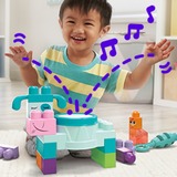 Fisher-Price MEGA BLOKS Musikspaß Bauernhoftiere, Konstruktionsspielzeug 