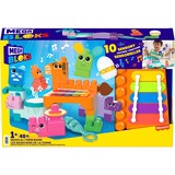 Fisher-Price MEGA BLOKS Musikspaß Bauernhoftiere, Konstruktionsspielzeug 