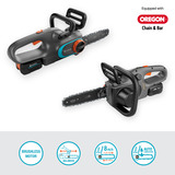 GARDENA Akku-Kettensäge PowerSaw 250/18V P4A solo grau/türkis, ohne Akku und Ladegerät, POWER FOR ALL ALLIANCE
