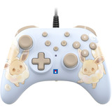 HORI HORIPAD Turbo (Evoli Cottage Core), Gamepad hellblau, Nintendo Switch 2