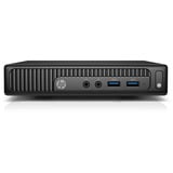 HP 260 G2 DM Generalüberholt, PC-System schwarz, Windows 10 Home 64-Bit