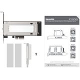 Icy Dock ExpressSlot Elite MB840M5P-B, Schnittstellenkarte schwarz/silber