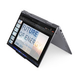 Lenovo ThinkPad X1 2-in-1 G9 (21KE003KGE), Notebook grau, Intel® Core™ Ultra 7 155U, Intel® Graphics, 32 GB LPDDR5X, 1 TB (1 TB SSD), Windows 11 Pro 64-Bit