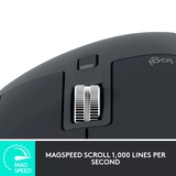 Logitech MX Master 3S for Business, Maus graphit, 7 Tasten, Logi Bolt, Bluetooth, kompatibel mit PC/Mac/iPad/Android