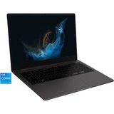 SAMSUNG Galaxy Book2 (NP750XED-KB5DE), Notebook grau, Windows 11 Home 64-Bit, 512 GB SSD