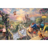 Schmidt Spiele Thomas Kinkade Studios: Disney Dreams Collection -Die Schöne und das Biest, Puzzle 1000 Teile