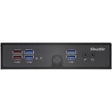 Shuttle DS50U Bundle inkl. 8 GB DDR5-RAM, Barebone schwarz, ohne Betriebssystem