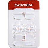 SwitchBot Add-on Sticker, Aufkleber weiß, 3M Doppelseitiges Klebeband – Extra Stark