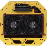 Thermaltake The Tower 250 BuThermaltakeer Caramel, Tower-Gehäuse gelb, Tempered Glass