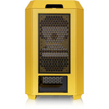 Thermaltake The Tower 250 , Tower-Gehäuse gelb, Tempered Glass