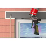 fischer Monomerarmer PU-Schaum PU-P EVO 750 B2, Dichtmasse weiß, 750ml