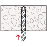 fischer Spreizdübel SX Plus 6x50 hellgrau, 100 Stück