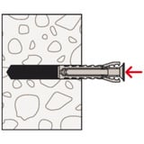fischer Spreizdübel SX Plus 6x50 hellgrau, 100 Stück