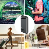 goobay Schnelllade-Powerbank 20.000 mAh schwarz, PD, Quick Charge 3.0, Super Charge