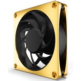 Alphacool Apex Stealth Metal Power 120mm Lüfter 3000rpm, Gehäuselüfter gold/schwarz, 120 mm