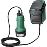 Bosch Heimwerken & Garten GardenPump 18V-2000, Tauch- / Druckpumpe grün/schwarz, Li-Ionen Akku 2,5Ah, POWER FOR ALL ALLIANCE