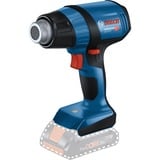 Bosch Professional Akku-Heißluftgebläse GHG 18V-50 Professional solo, 18Volt blau/schwarz, ohne Akku und Ladegerät, L-BOXX