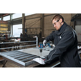 Bosch Professional Combo Kit Akku-Bohrschrauber 18 Volt 65 + Bohrhammer 18 Volt 26 mit 2 Akkus 5 Ah und Ladegerät, Sets Kit