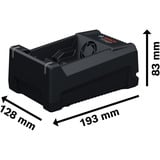 Bosch Professional Combo Kit Akku-Bohrschrauber 18 Volt 65 + Bohrhammer 18 Volt 26 mit 2 Akkus 5 Ah und Ladegerät, Sets Kit