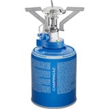 Campingaz Campingkocher Twister Connect PZ, Gaskocher silber/blau, 2,9 kW