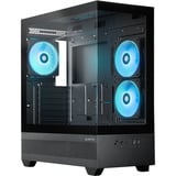 Chieftec VISTA GT-01B-OP, Tower-Gehäuse schwarz, Tempered Glass x 2