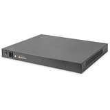 Digitus 24-Port/Ethernet/PoE+ injektor/370W, Switch schwarz, 370W PoE Budget