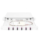 Digitus LWL-Spleißbox, bestückt, 6x SC DX, OM4 