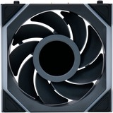 Lian Li UNI FAN SL120 LCD Wireless Reverse 3er-Pack inkl. Controller, Gehäuselüfter schwarz, 124.5 mm