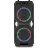 Medion Life PE-1 Pure Partylautsprecher schwarz, Bluetooth, UKW Radio, Lichteffekte, Karaoke