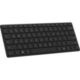 Microsoft Designer Compact Keyboard, Tastatur schwarz (matt), DE-Layout