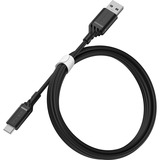 Otterbox USB 2.0 Kabel, USB-A Stecker > USB-C Stecker schwarz, 1 Meter