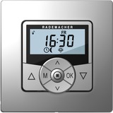 Rademacher DuoFern HomeTimer 9498-AL, Zeitschaltuhr aluminium/schwarz
