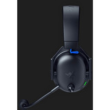 Razer BlackShark V3 for PlayStation, Gaming-Headset schwarz, 2,4 GHz-Dongle, Bluetooth, USB