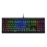 Sharkoon SKILLER SGK40, Gaming-Tastatur schwarz, DE-Layout, Huano Red