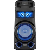 Sony Partybox MHC-V73D, Kompaktanlage schwarz, Bluetooth, Klinke, HDMI, CD/DVD