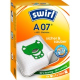 Swirl Staubsaugerbeutel A07 MicroPor 4 Beutel, 1 Abluftfilter
