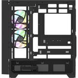 Thermaltake View 290 TG ARGB, Tower-Gehäuse schwarz, Tempered Glass x 2