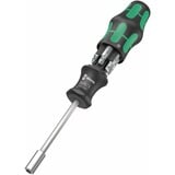 Wera Bit-Satz Kraftform Kompakt 27 Set 2, mit Handhalter schwarz/grün, 7-teilig, integriertes Magazin