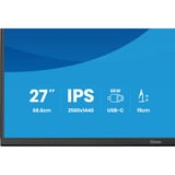 iiyama ProLite XB2797QSN-B1, LED-Monitor 68.5 cm (27 Zoll), schwarz, QHD, IPS, HDMI, DP, USB-Hub, Daisy Chain
