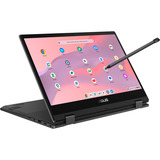 ASUS Chromebook Flip CM14 (CM1402FM2A-EC0015), Notebook grau, MediaTek Kompanio 520, Mali G52, 8 GB LPDDR5X, 128 GB (128 GB eMMC), Google Chrome OS