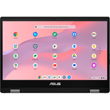 ASUS Chromebook Flip CM14 (CM1402FM2A-EC0015), Notebook grau, MediaTek Kompanio 520, Mali G52, 8 GB LPDDR5X, 128 GB (128 GB eMMC), Google Chrome OS