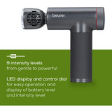 Beurer MG 195 Hot & Cold, Massagegerät grau, Triggerpunkt