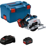 Bosch Akku-Handkreissäge GKS 18V-57-2 Professional, 18Volt blau/schwarz, 2x Li-Ion Akku ProCORE18V 5,5Ah, in L-BOXX