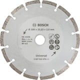 Bosch Heimwerken & Garten Diamanttrennscheibe Universal, Ø 180mm Bohrung 22,23mm