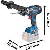 Bosch PRO Akku-Schlagbohrschrauber GSB 18V-150 C Professional solo, 18Volt blau/schwarz, ohne Akku und Ladegerät