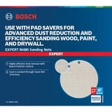 Bosch Professional Expert M480 Netzstruktur-Schleifblatt Ø 225mm, K240 25 Stück, für Trockenbauschleifer