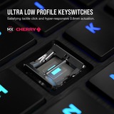 Corsair K100 AIR WIRELESS, Gaming-Tastatur schwarz, DE-Layout, Cherry MX Ultra Low Profile Tactile