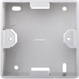 Digitus CAT.6A Datenanschlussdose, Aufputz, geschirmt, 2x RJ-45 LSA weiß, Klasse EA