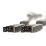 Digitus HDMI / Micro HDMI AOC Hybrid Glasfaserkabel, UHD 4K schwarz, 10 Meter, abnehmbare Stecker